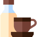 شیر گرم طعم دار